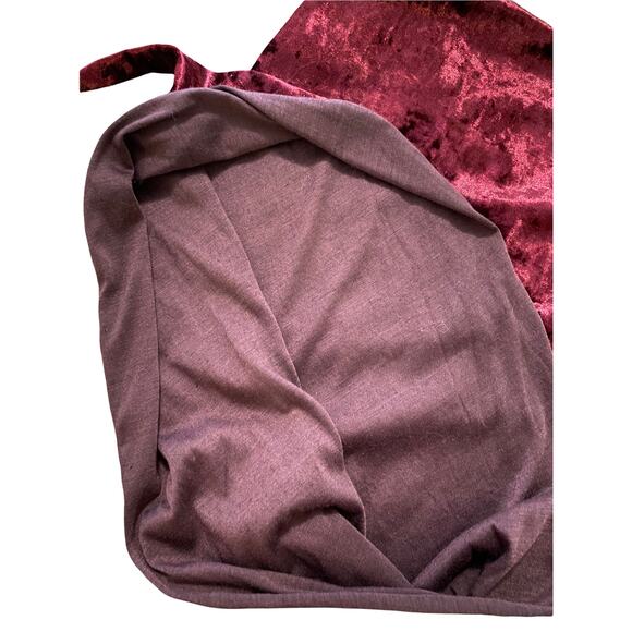 Apt. 9 Burgundy Pink Soft Cozy Crushed Velvet Lightweight Infinity Scarf - Picture 2 of 7